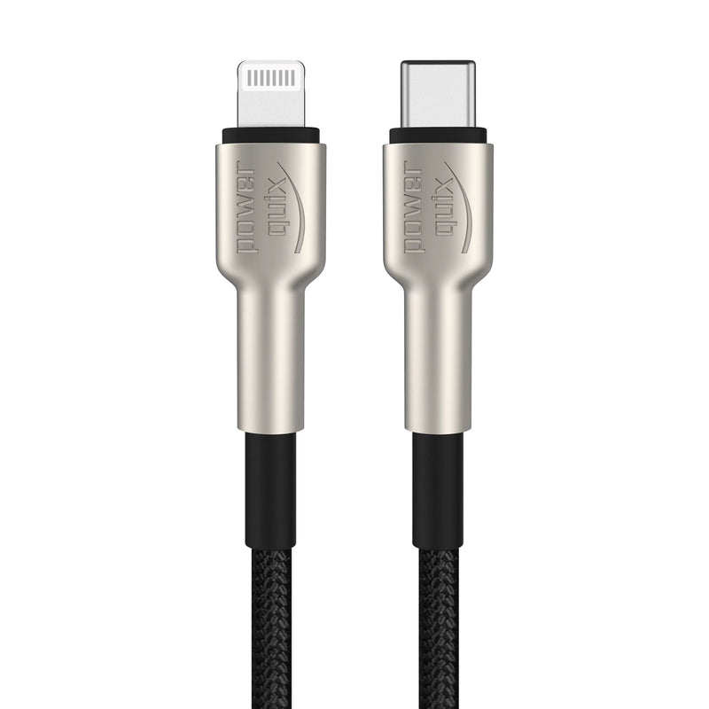 PQ USB-C to Lightening PREMIUM Zinc Alloy Cable RRP $29.99-$34.99