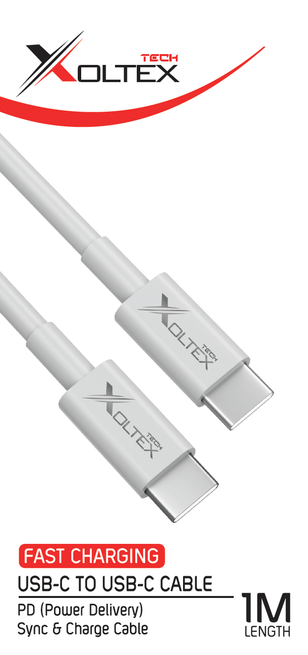 XOLTEX USB-C to USB-C Cable | Fast Charging RRP $14.99-$17.5