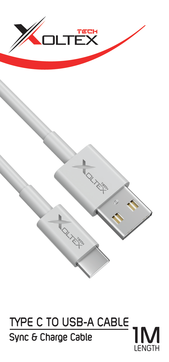 XOLTEX USB-C to USB-A Cable RRP $14.99